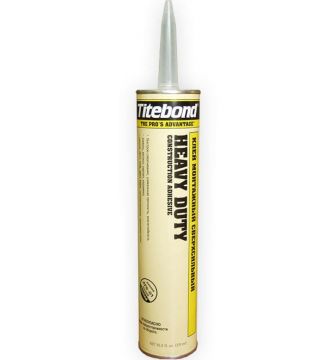 Клей монтажный каучуковый Titebond Heavy Duty Сверхсильный светло-коричневый 296 мл