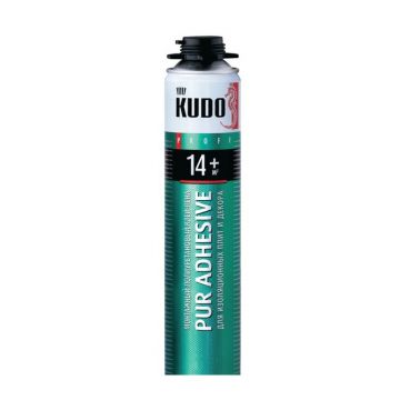 Клей-пена монтажный для теплоизоляции PUR ADHESIVE PROFF 14+